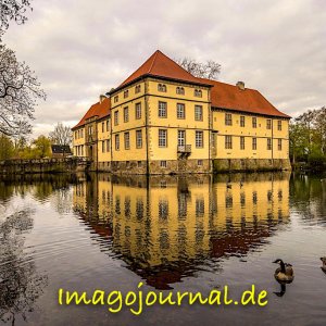 Schloss Strünkede am Morgen